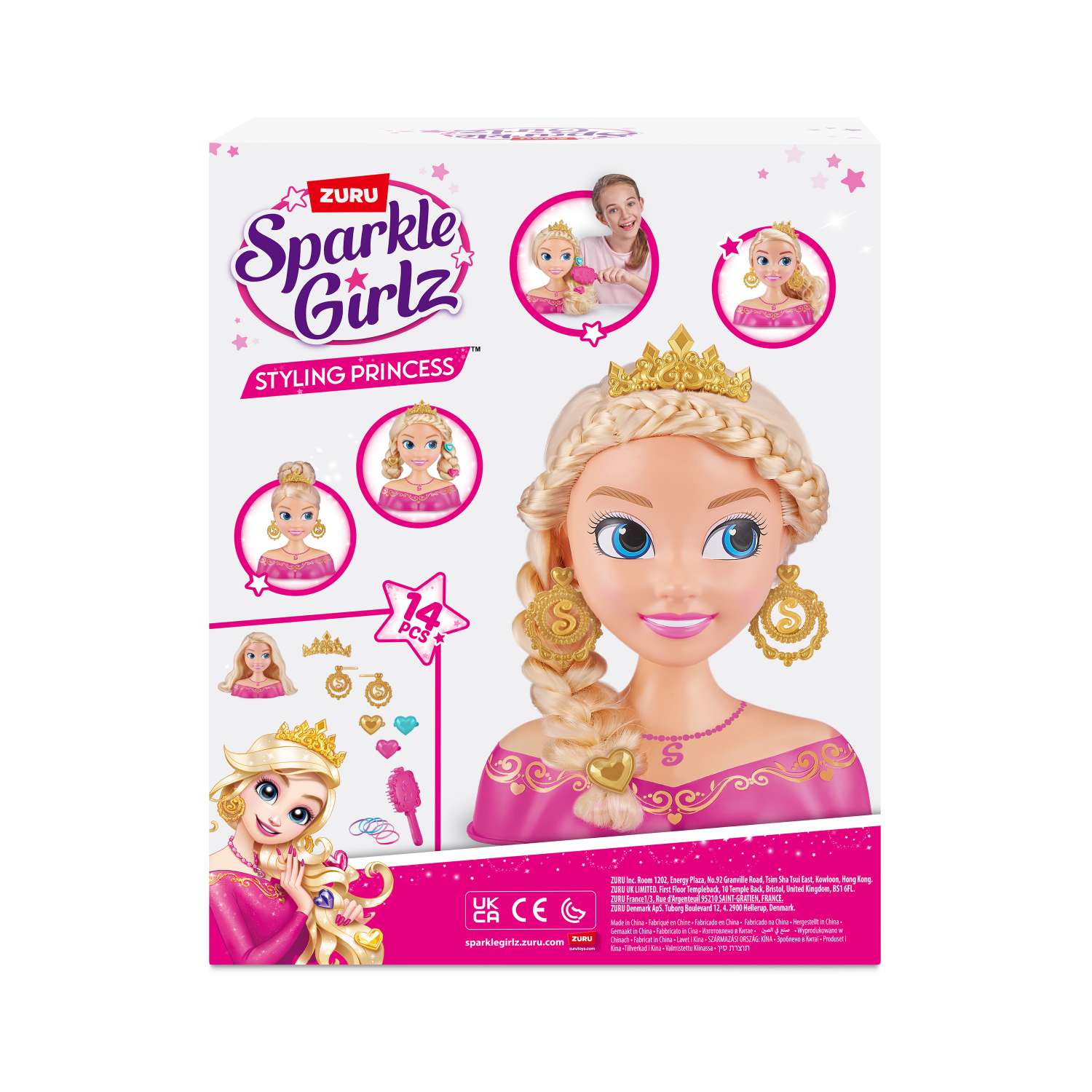 Игрушка Zuru Sparkle Girlz торс для причесок - фото 9