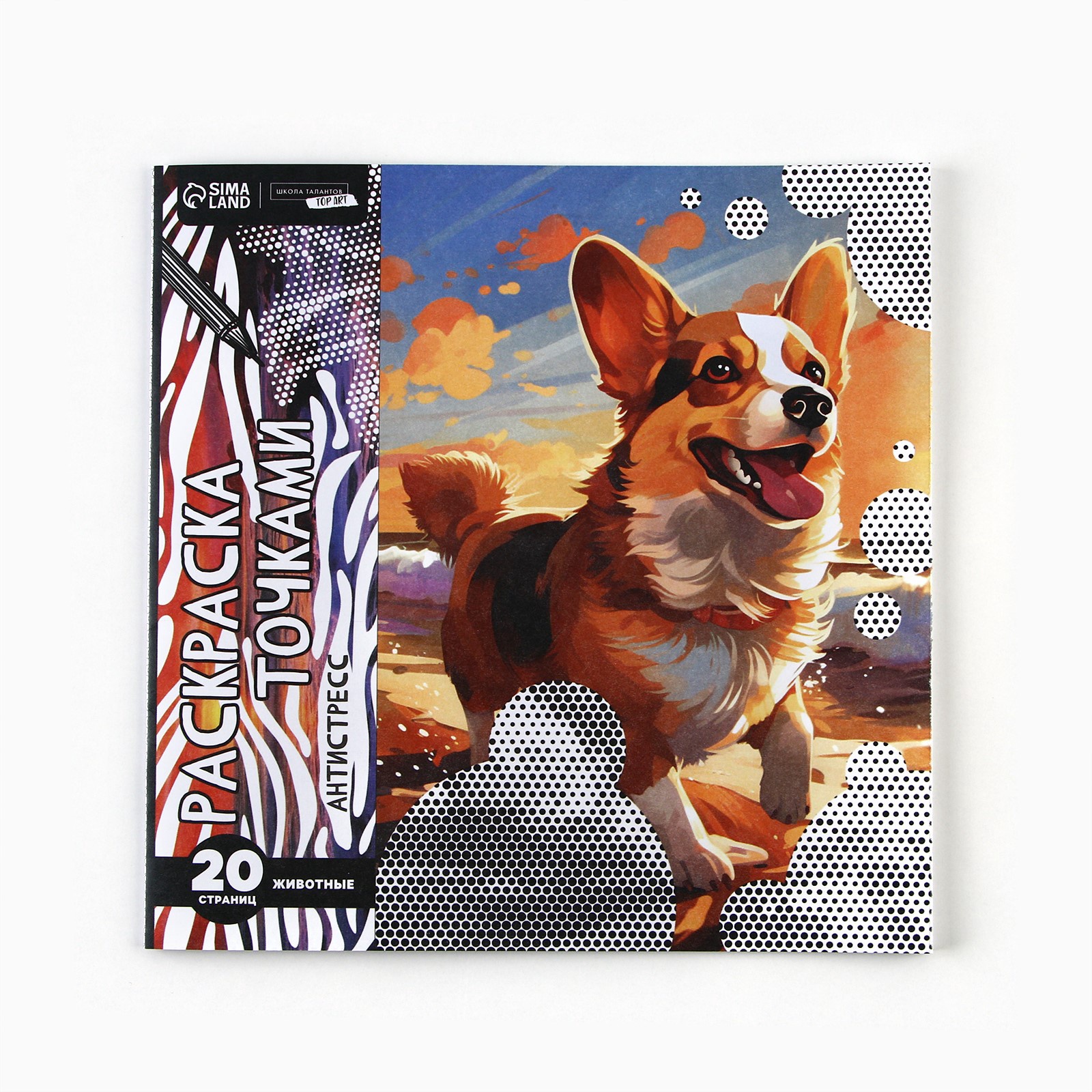 Раскраска Школа Талантов по точкам Любимые животные 20 стр - фото 3