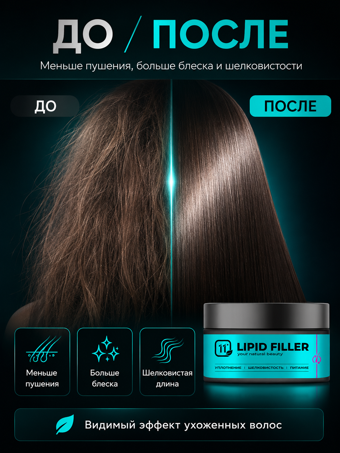 Маска 11i professional холодное восстановление 300 мл 1 шт. - фото 2