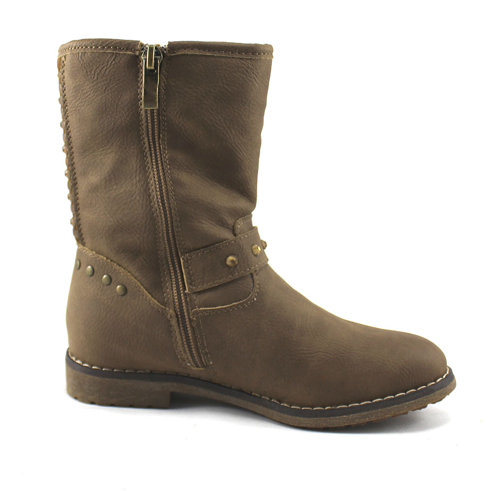 Сапоги Europen 508153/01-03k-СВ EUROPEN Сапоги зимние для девочки,коричневый - фото 2