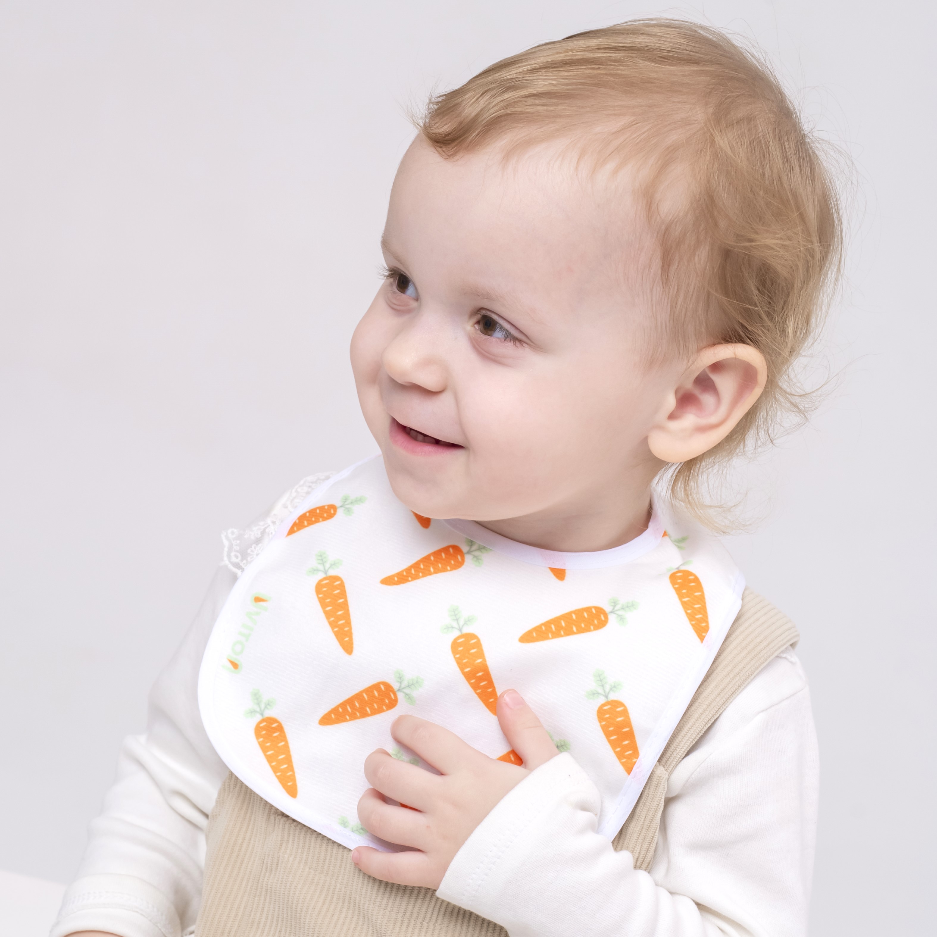 Нагрудник Uviton текстиль 2 шт. в ассортименте - фото 3