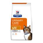 Корм для кошек Hills 3кг Prescription Diet s/d Urinary Care диетический при профилактике мочекаменной болезни (мкб)