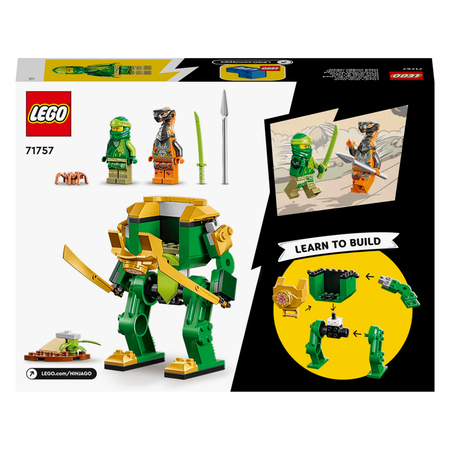 Конструктор LEGO NINJAGO Робот-ниндзя Ллойда блочный