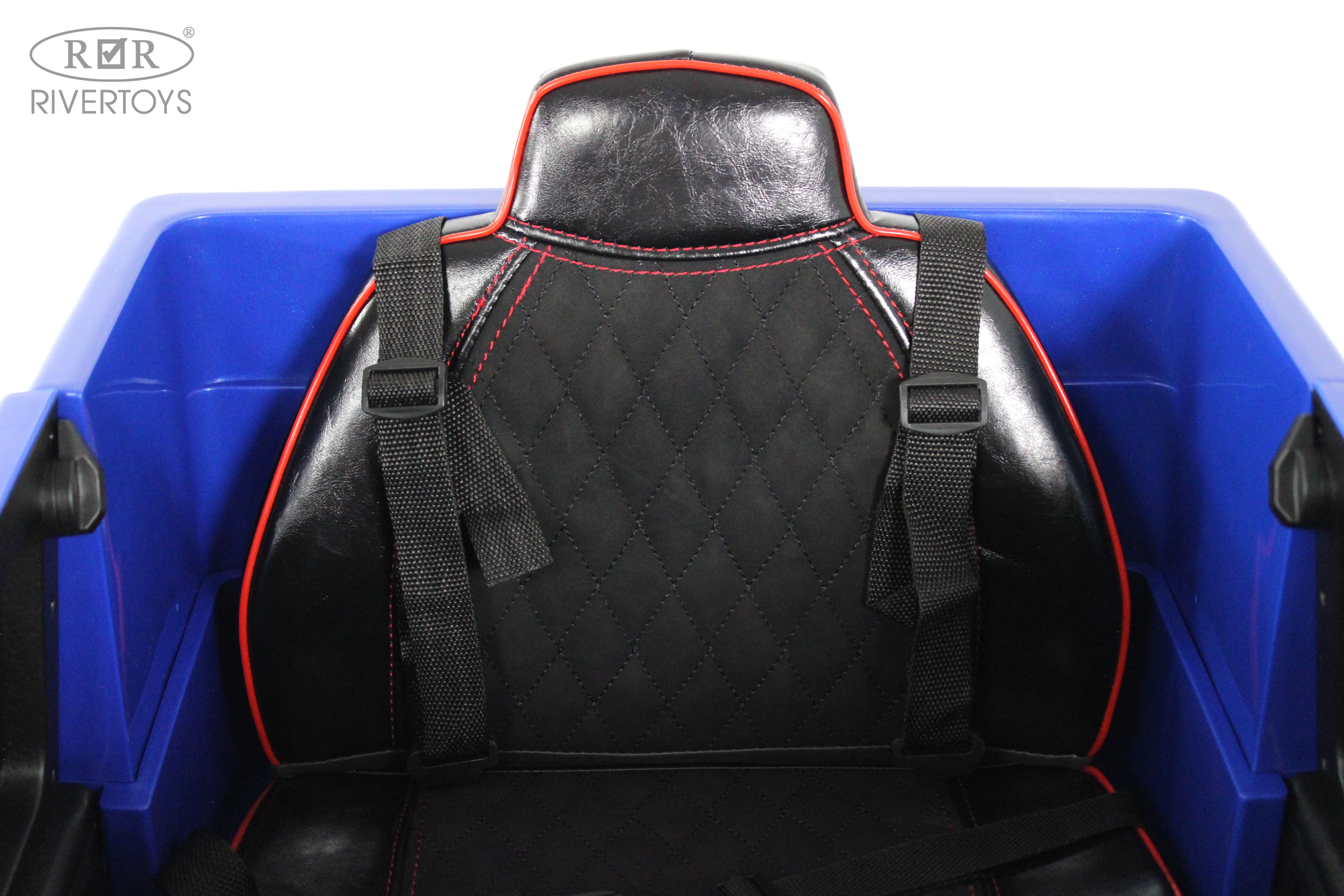 Электромобиль RIVERTOYS Mercedes Z999ZZ-BLUE С пультом ДУ - фото 10