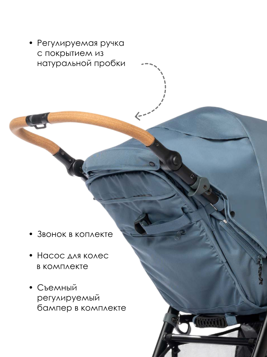 Коляска прогулочная Bumbleride Speed 2025 / Ocean - фото 5