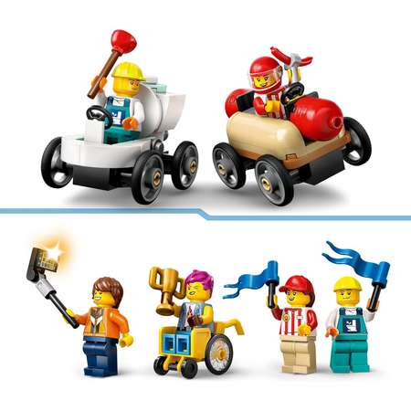 Конструктор LEGO City Трасса с рампой блочный