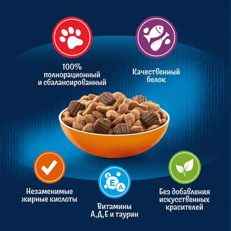 Корм для кошек Felix Двойная вкуснятина с птицей 600г