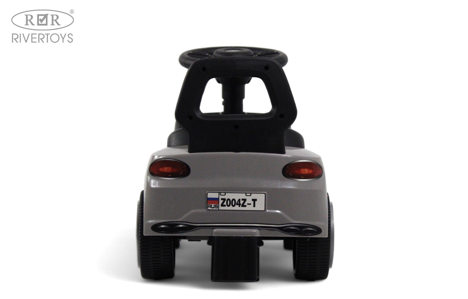Каталка RIVERTOYS Z004ZZ-T-GREY серый - фото 8