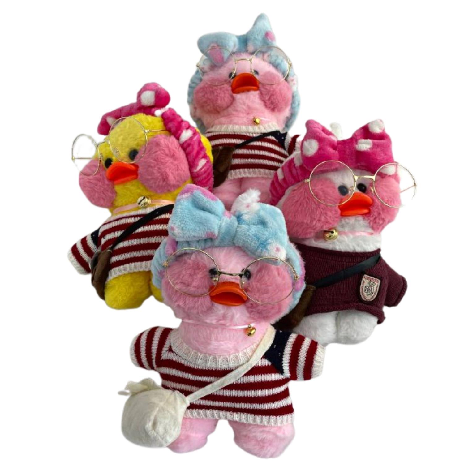 Игрушка мягкая Ball Masquerade утка Lalafanfan в ассортименте - фото 1