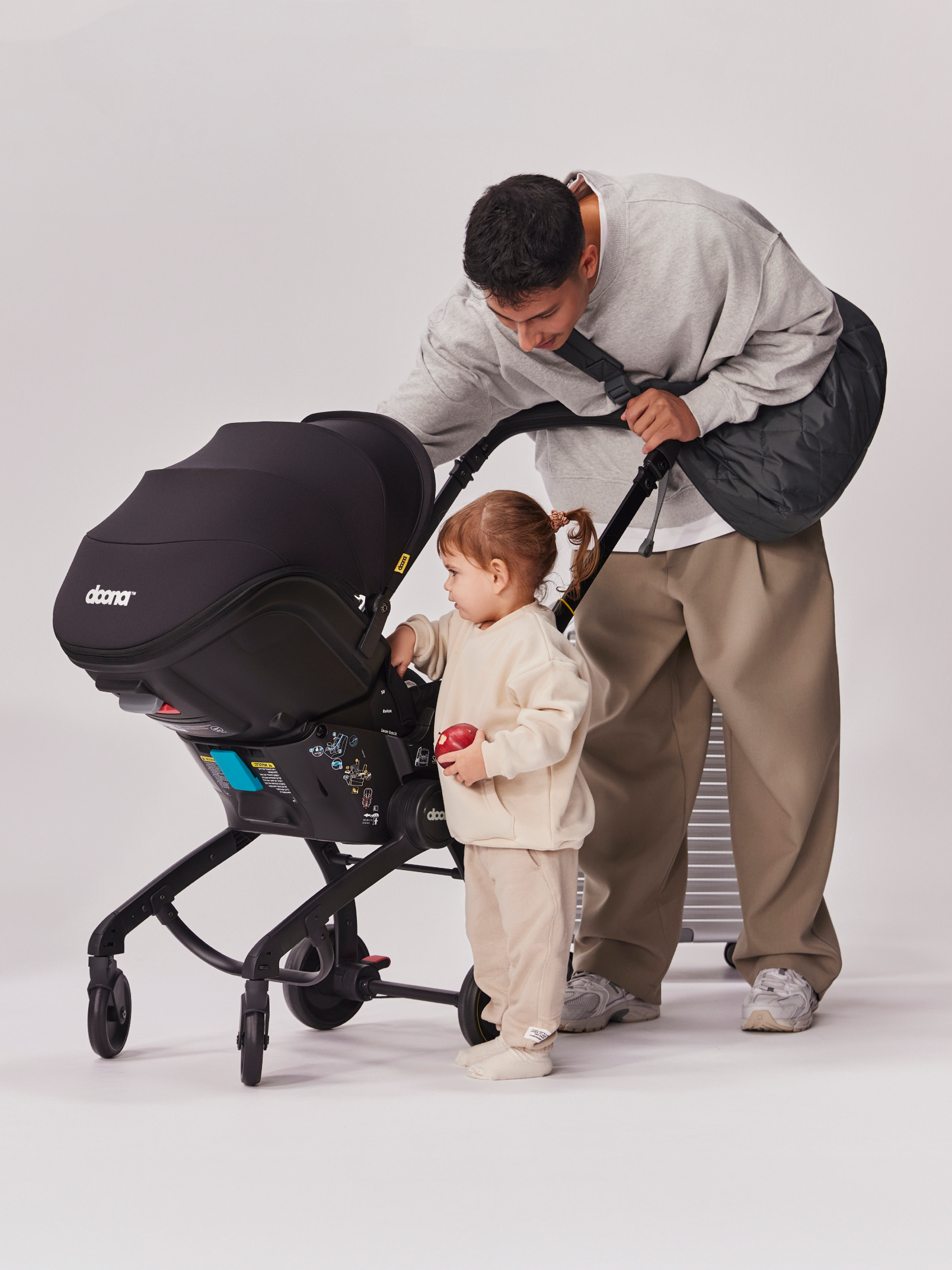 Автокресло Doona X Ocean Blue Isofix 0 (0 -13 кг) синий - фото 15