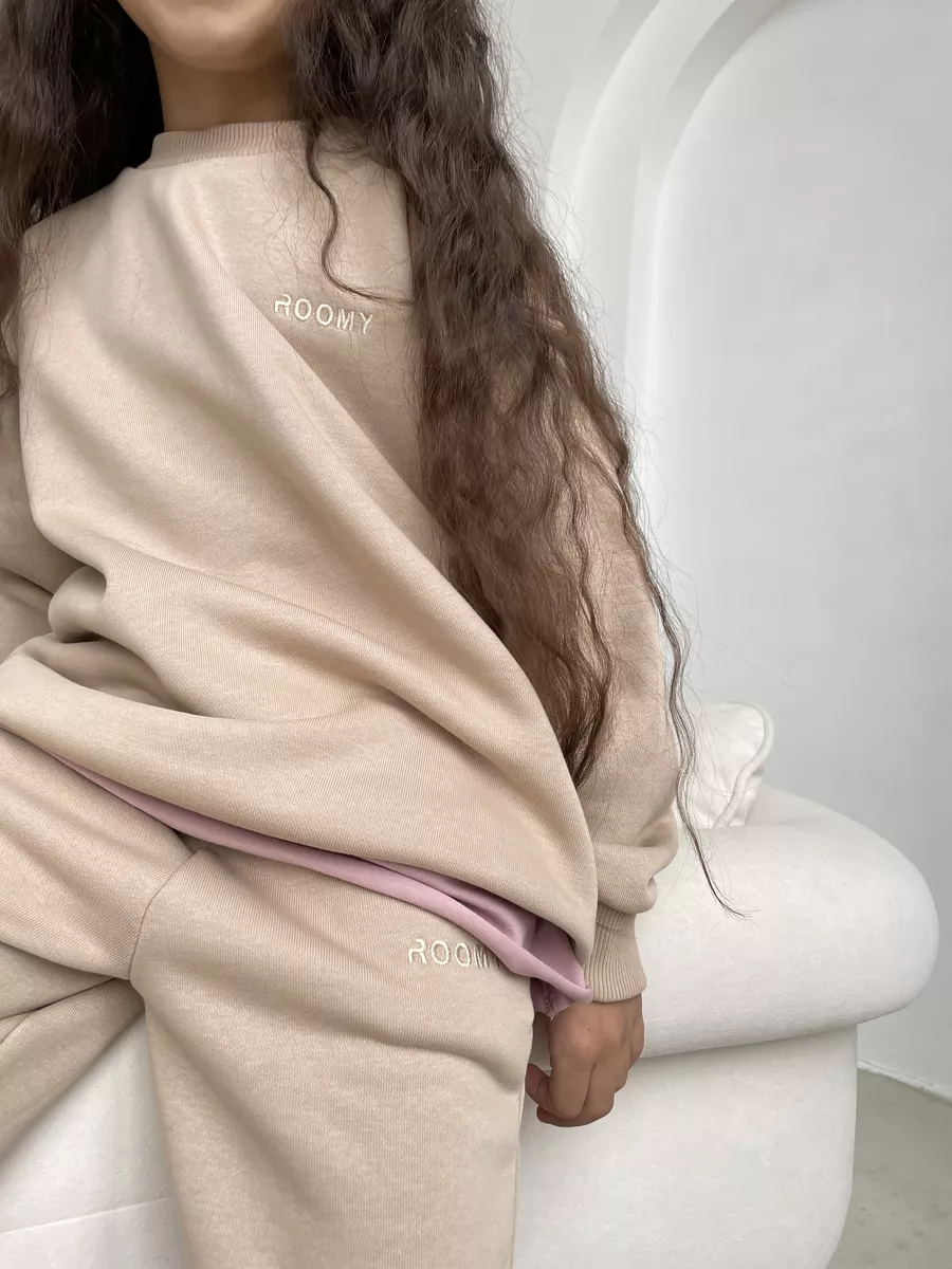 Брюки ROOMY ESSENCE COMFYjog/beige - фото 10