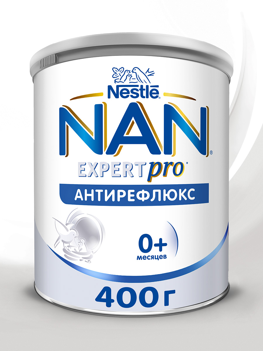 Смесь NAN антирефлюкс 400 г с 0 мес - фото 1