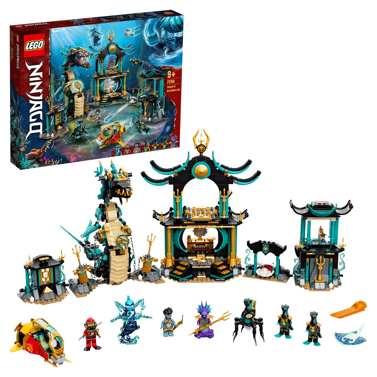 Конструктор LEGO NINJAGO Храм Бескрайнего моря блочный - фото 1