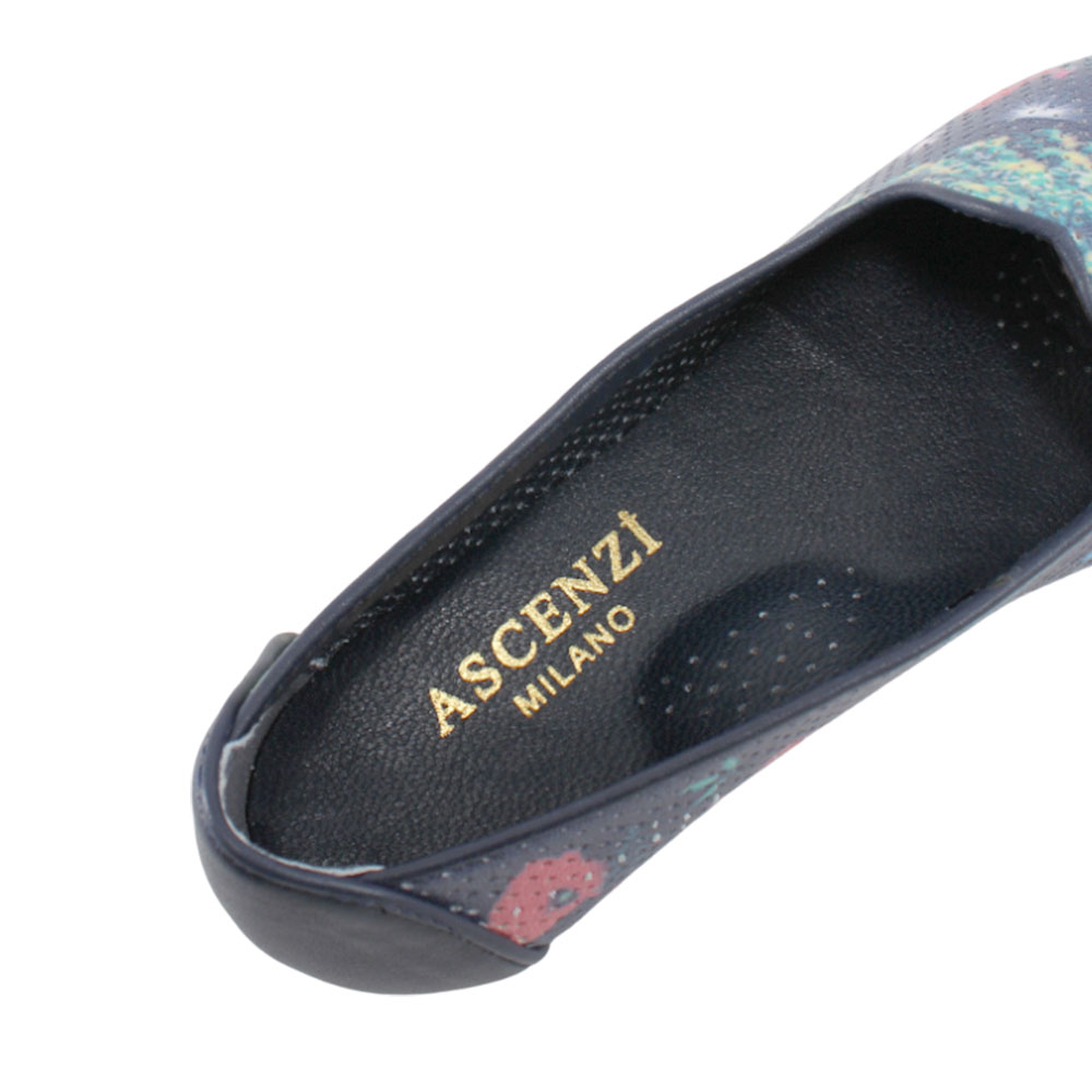 Балетки Ascenzi 206-79-159-СВ Ascenzi Балетки женские,темно-синий - фото 4