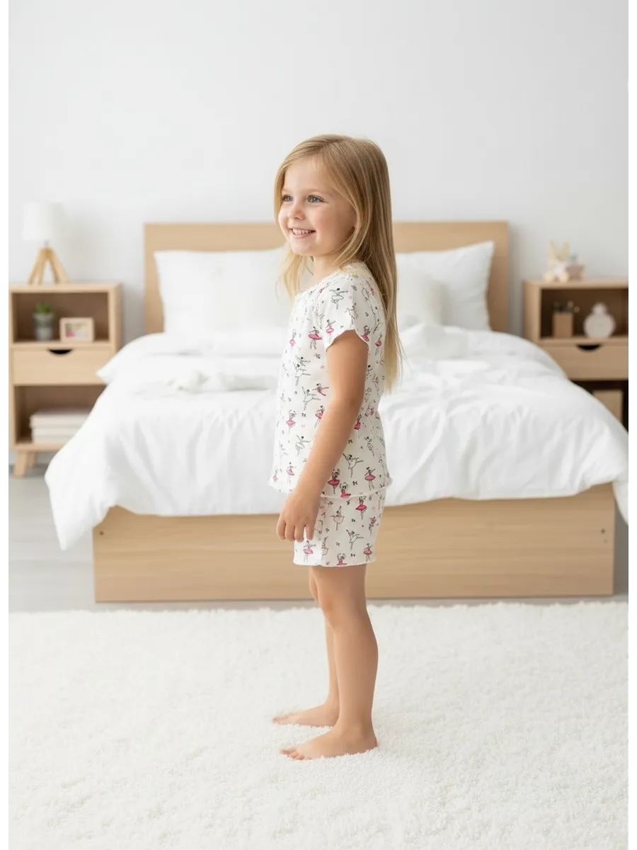 Пижама Linas baby 1641-11 Белый - фото 4