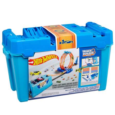 Трек Hot Wheels Супер петля с пусковой установкой