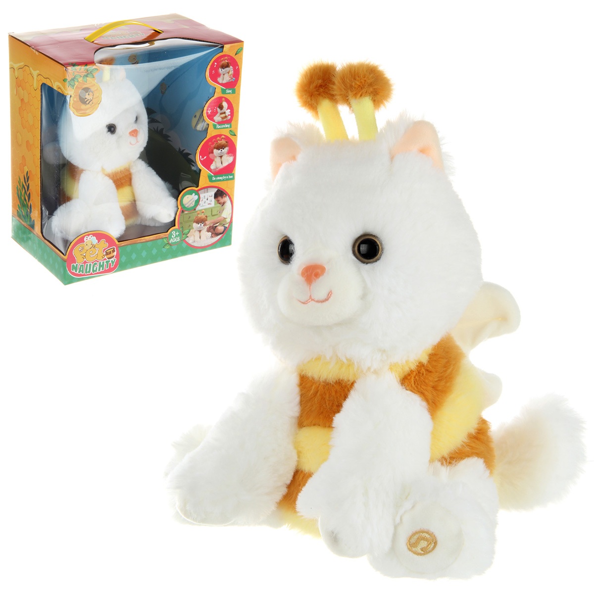 Мягкая игрушка Veld Co котик - фото 1