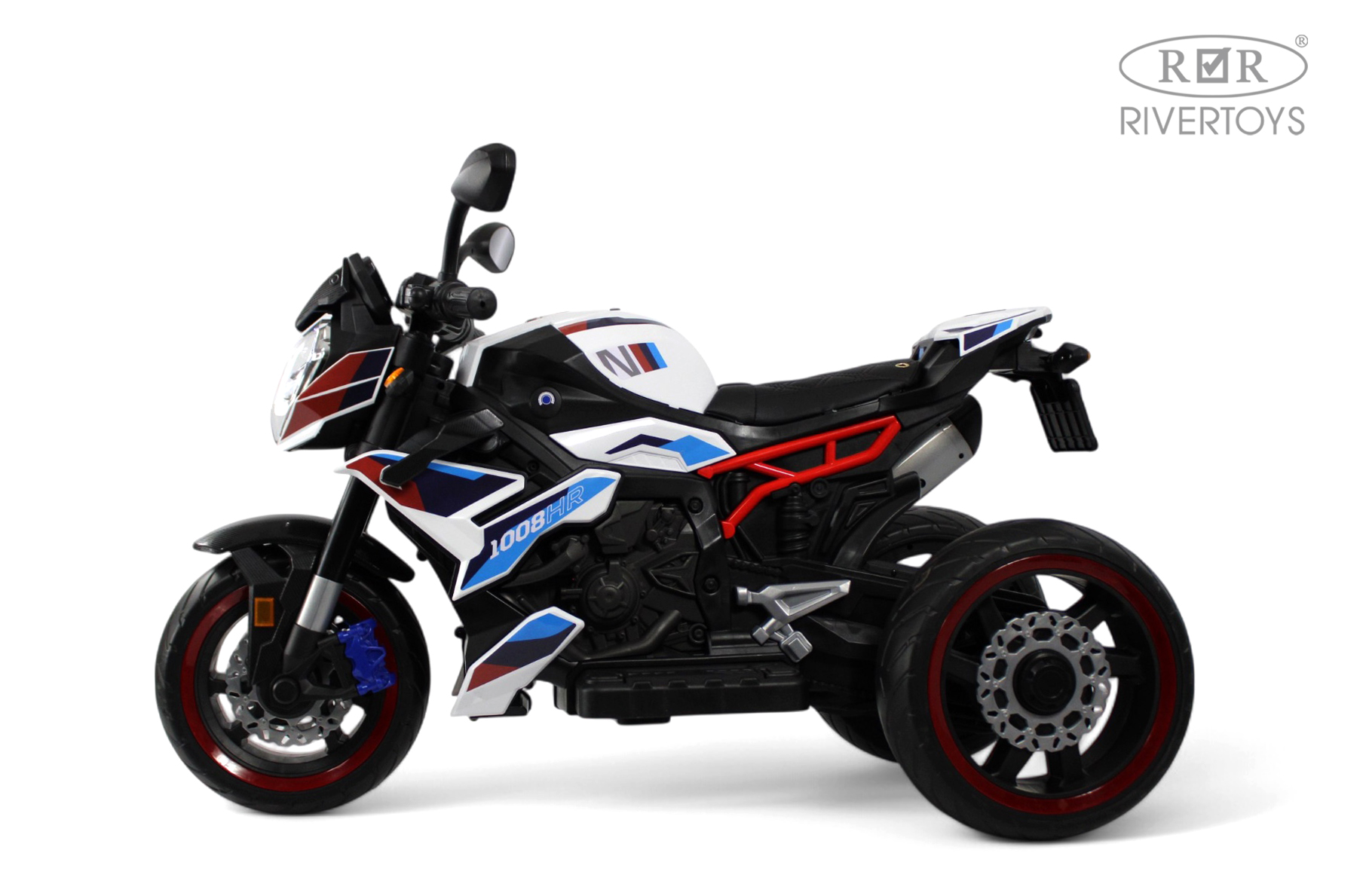 Электромобиль RIVERTOYS K808AM-WHITE - фото 11