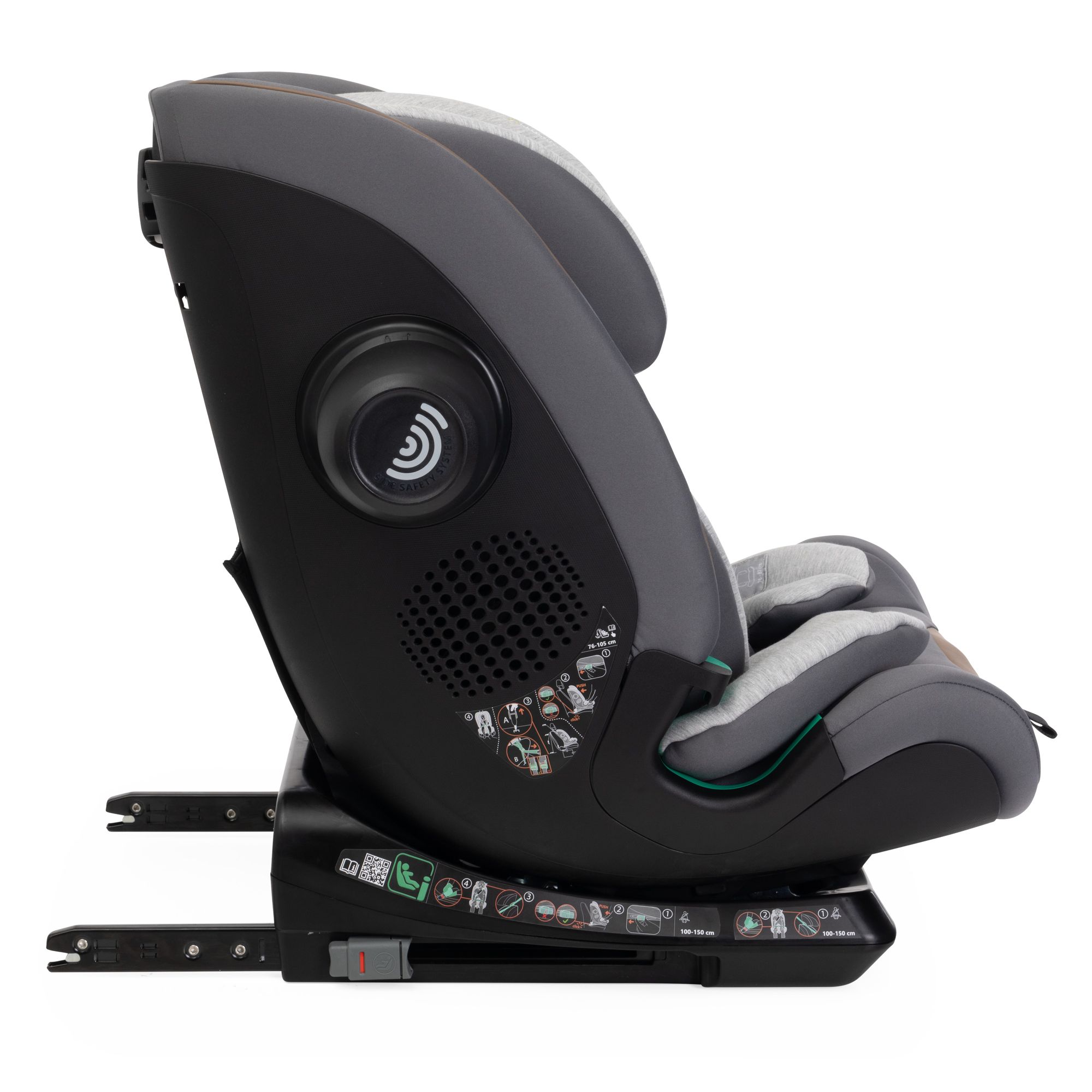 Автокресло Chicco Isofix 1/2/3 (9-36 кг) серый - фото 9