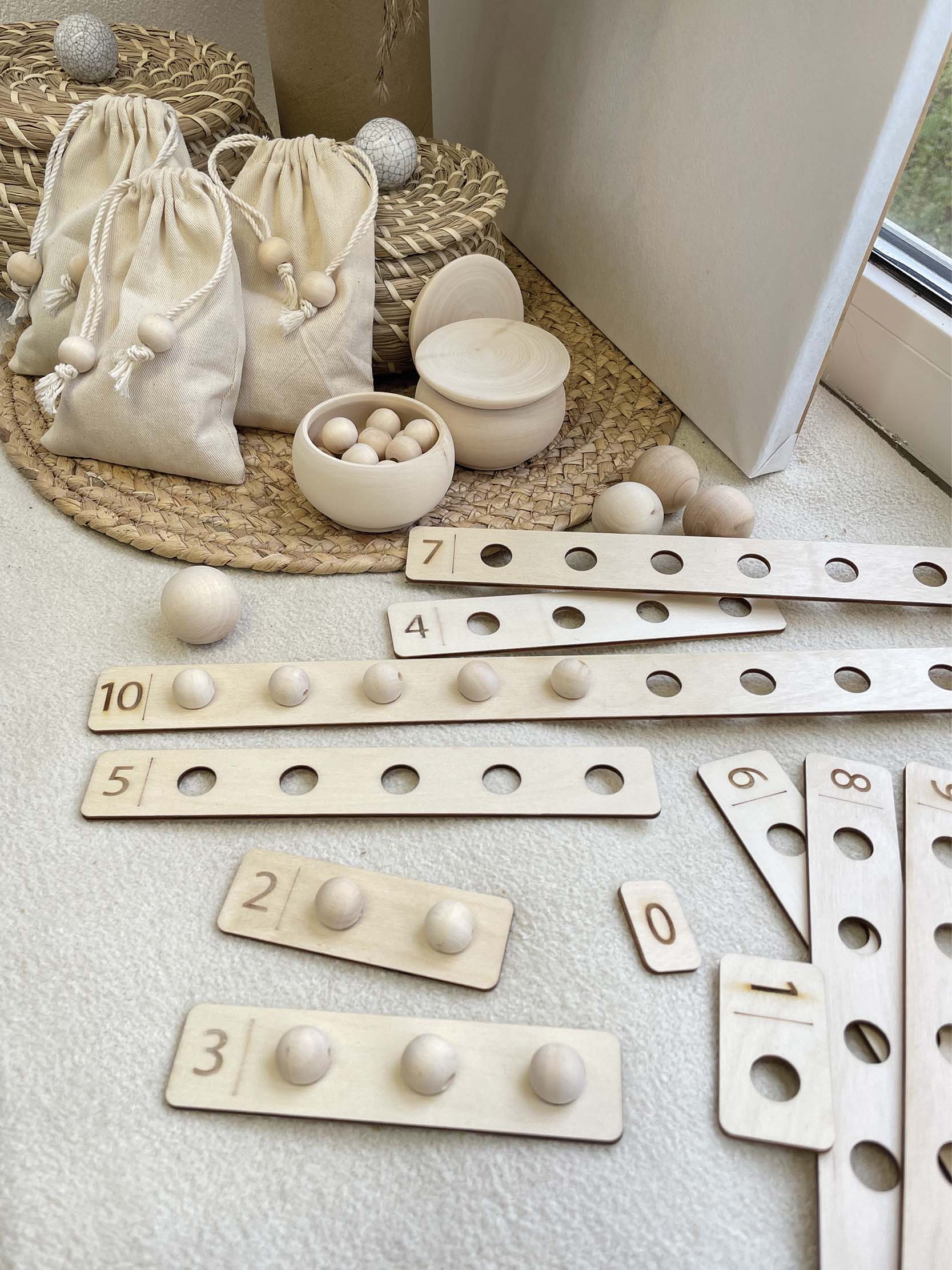 Развивающая игра Ulanik деревянные Счётные дощечки - фото 4