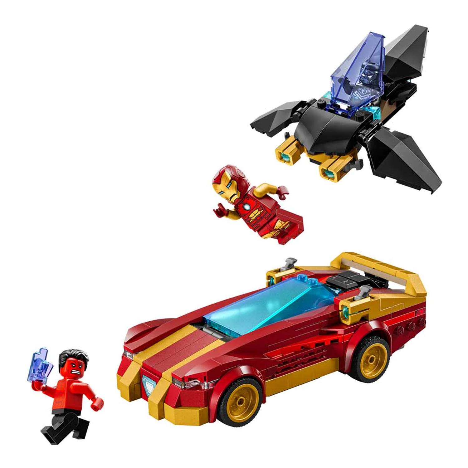 Конструктор LEGO Marvel Super Heroes Машина Железного Человека блочный - фото 2