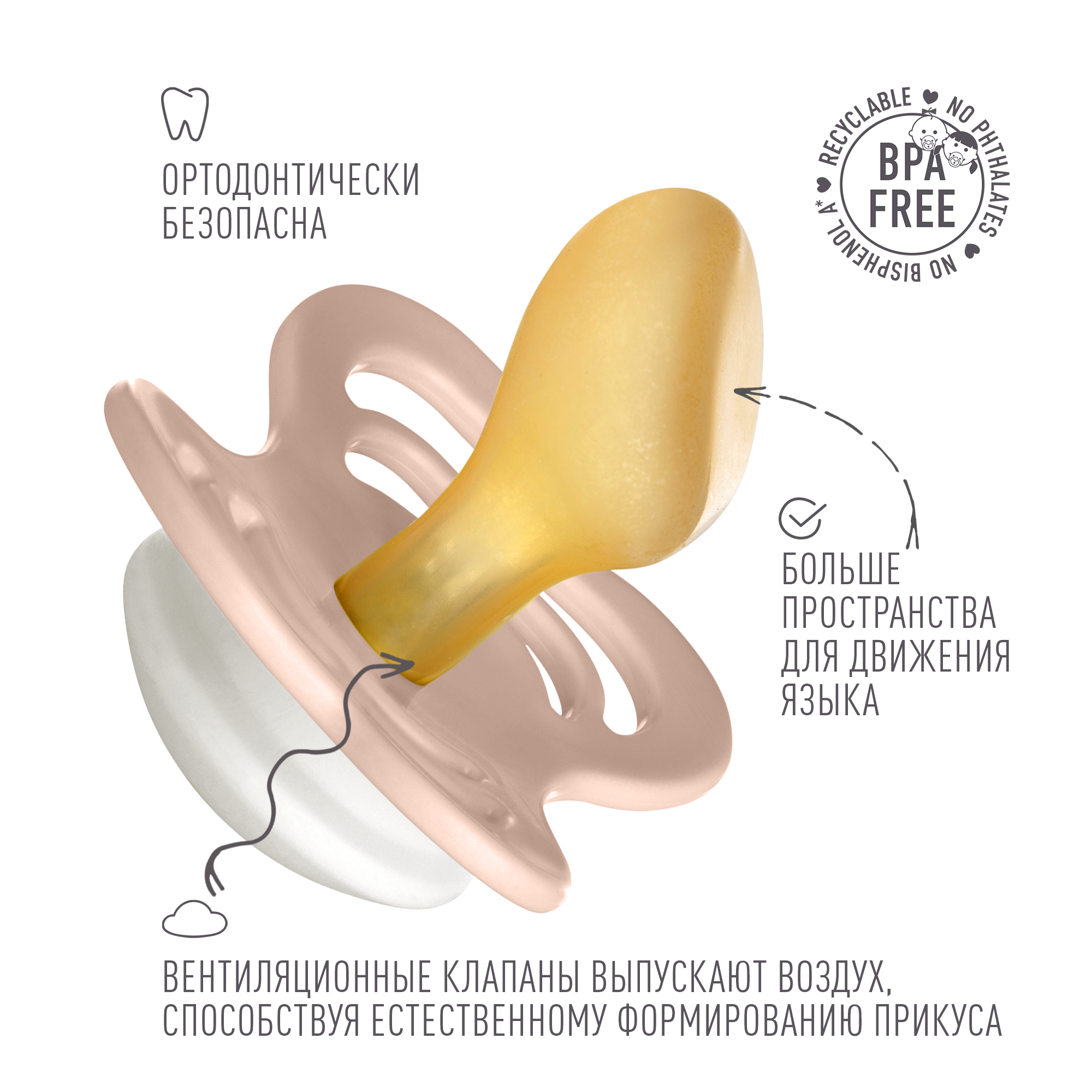 Пустышка BIBS от 6 мес. - фото 3