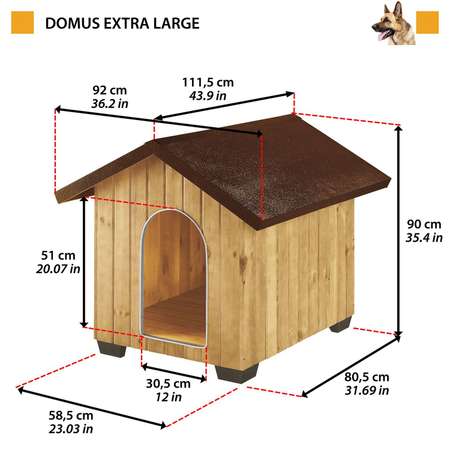 Будка для собак Ferplast Domus XL 87004000