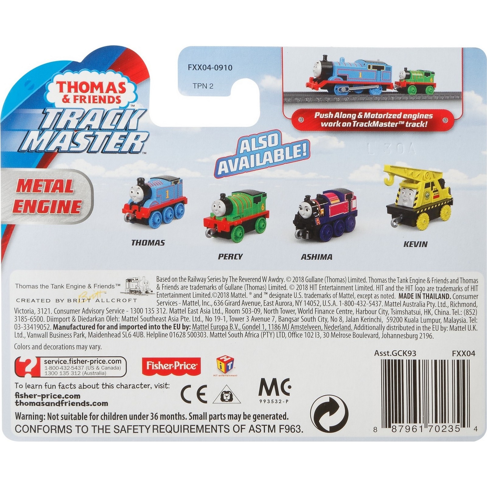 Развивающая железная дорога Thomas and Friends GCK93 - фото 3