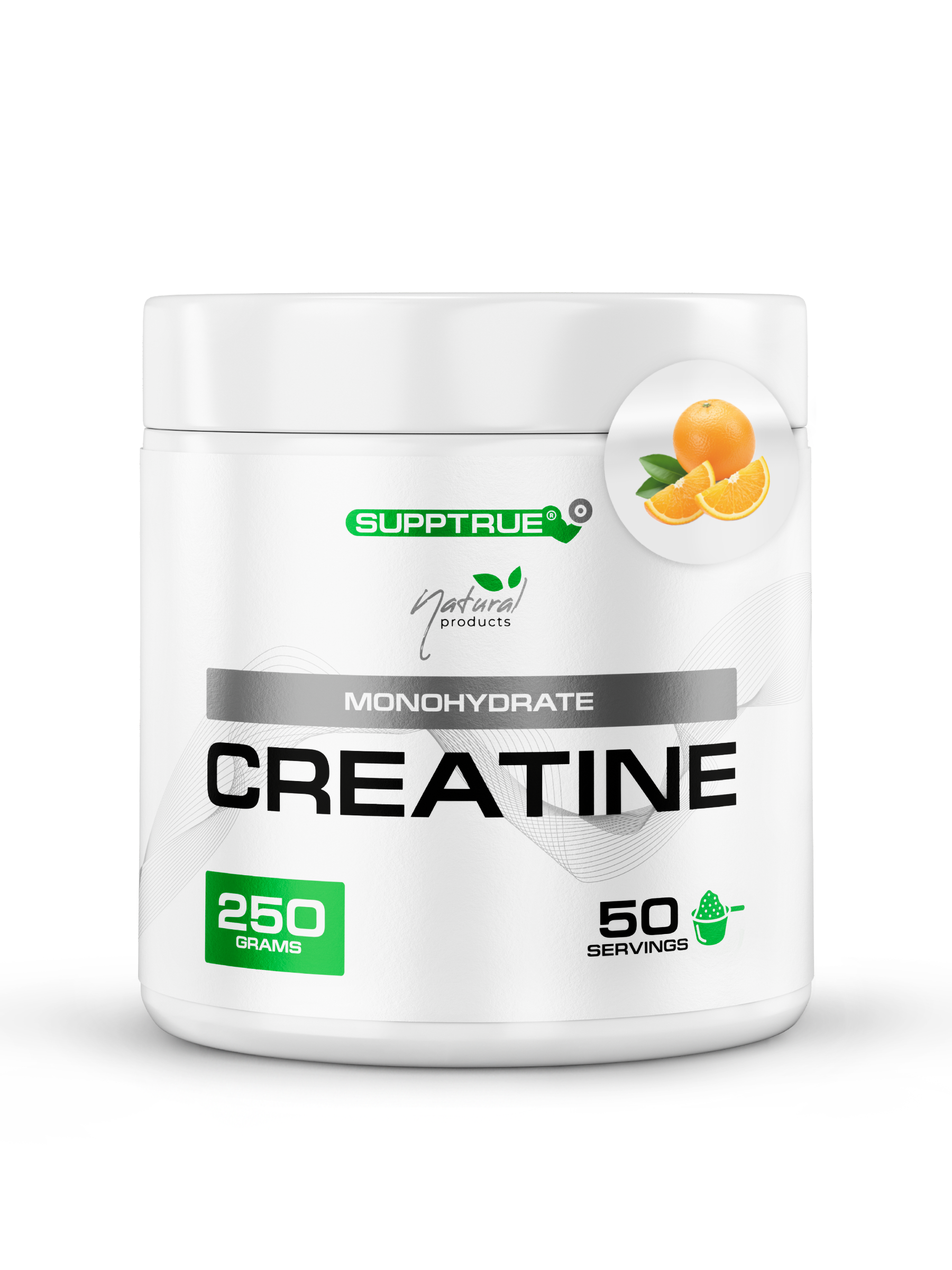 Креатин SUPPTRUE 250 г. со вкусом апельсина - фото 9