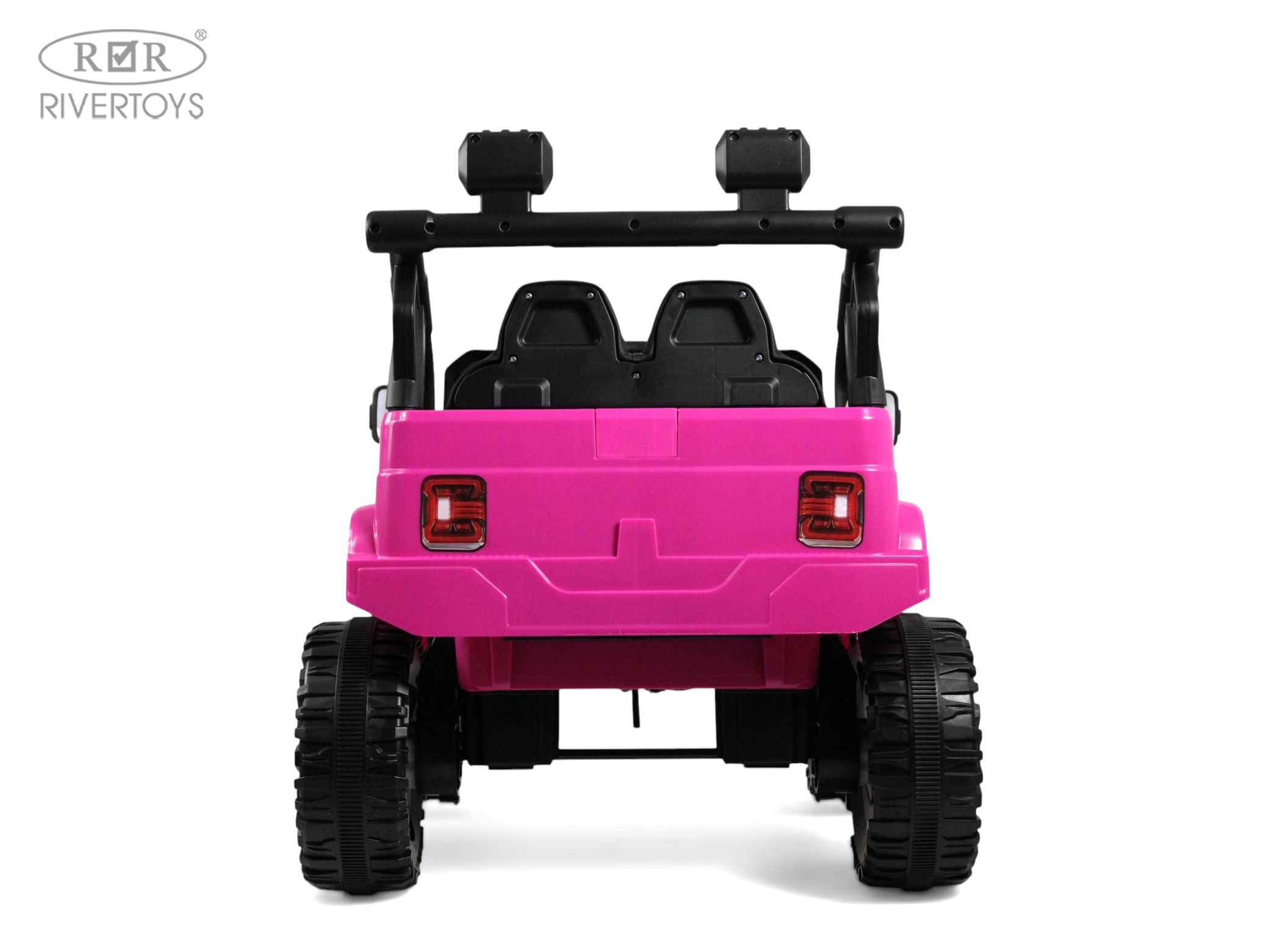 Электромобиль RIVERTOYS М101БХ-PINK С пультом ДУ - фото 9