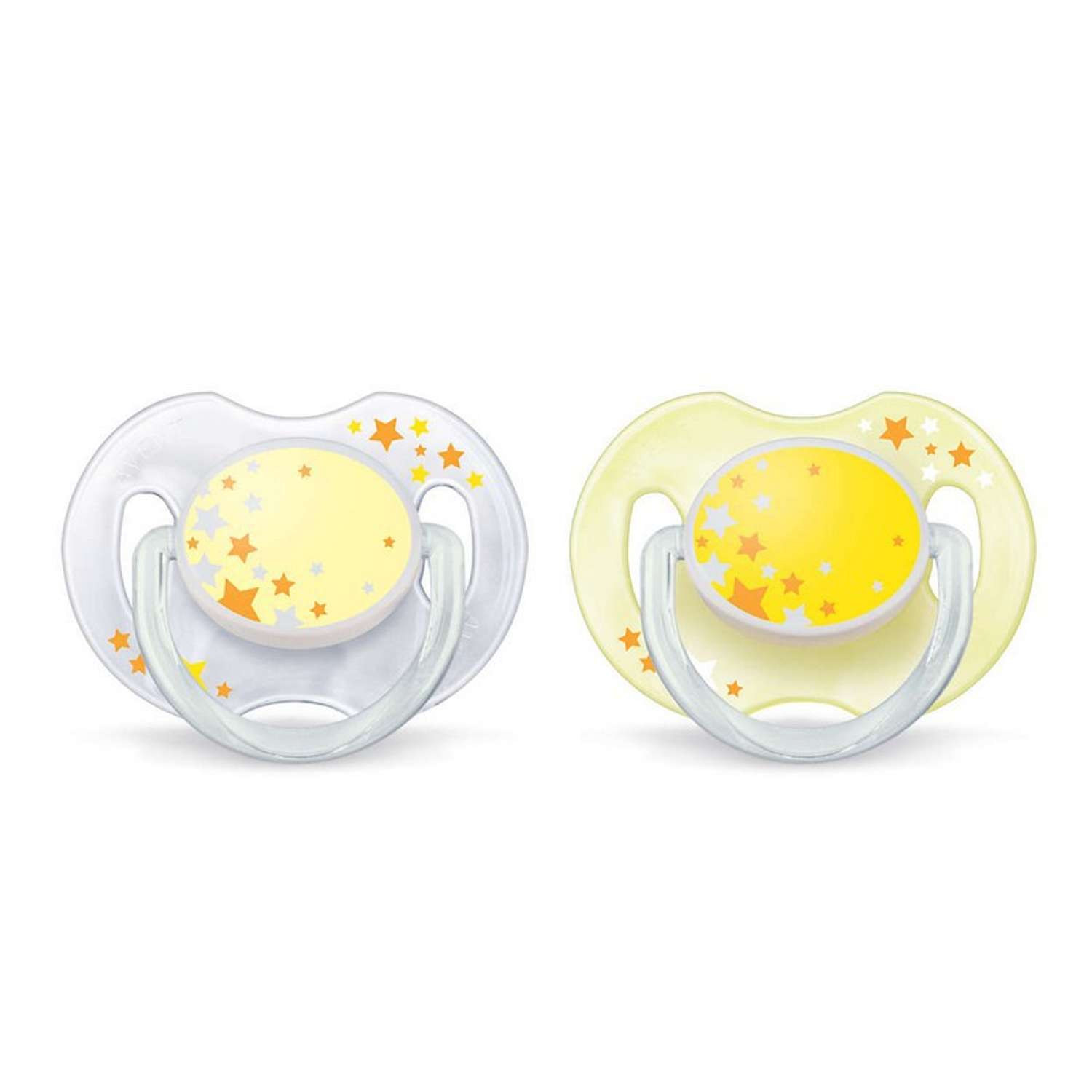Пустышка Philips Avent Classic ночная 0-6 мес 2 шт в ассортименте SCF176/18 - фото 2