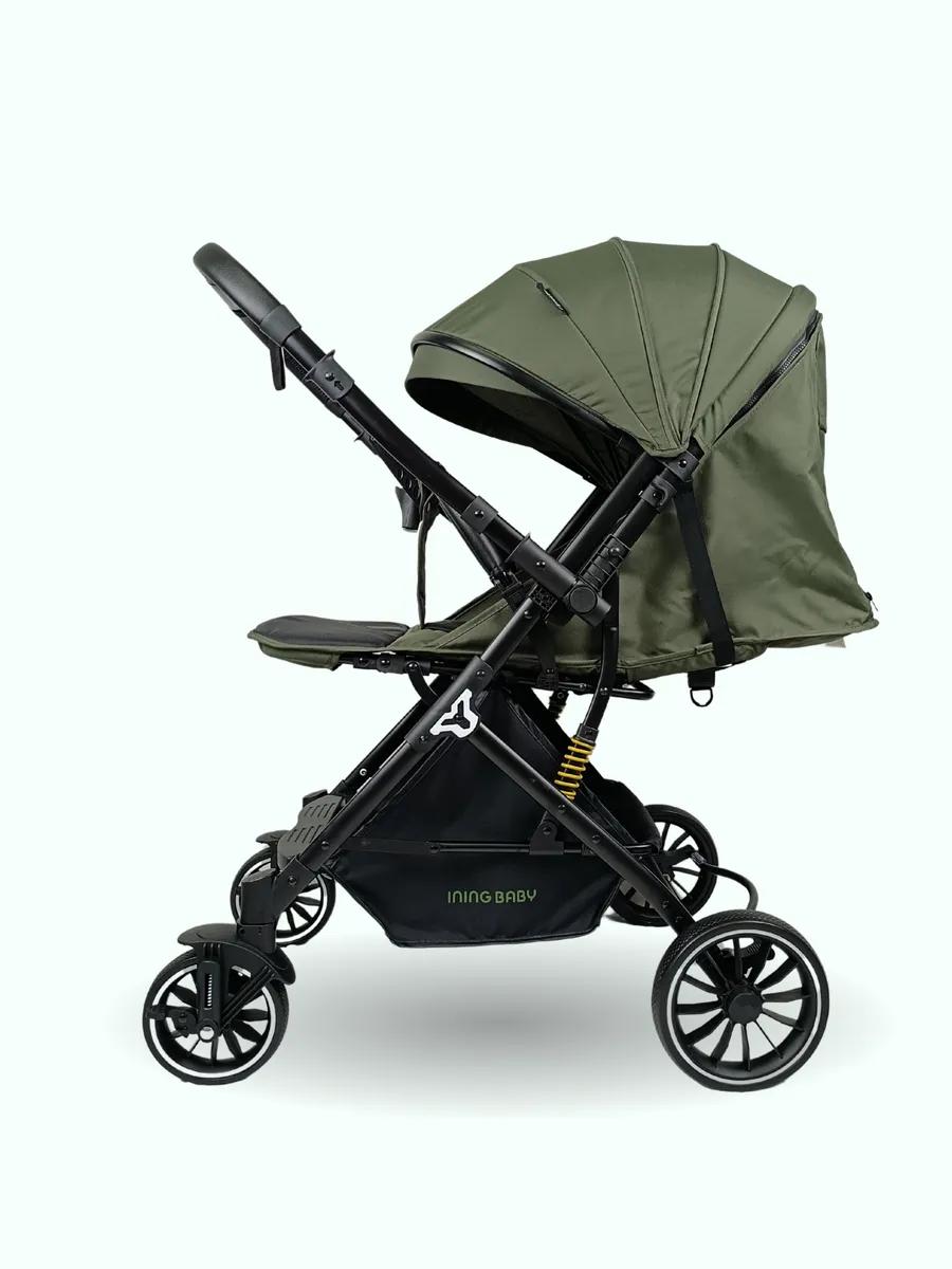 Коляска прогулочная Ining baby K313-2A Pro Green - фото 13
