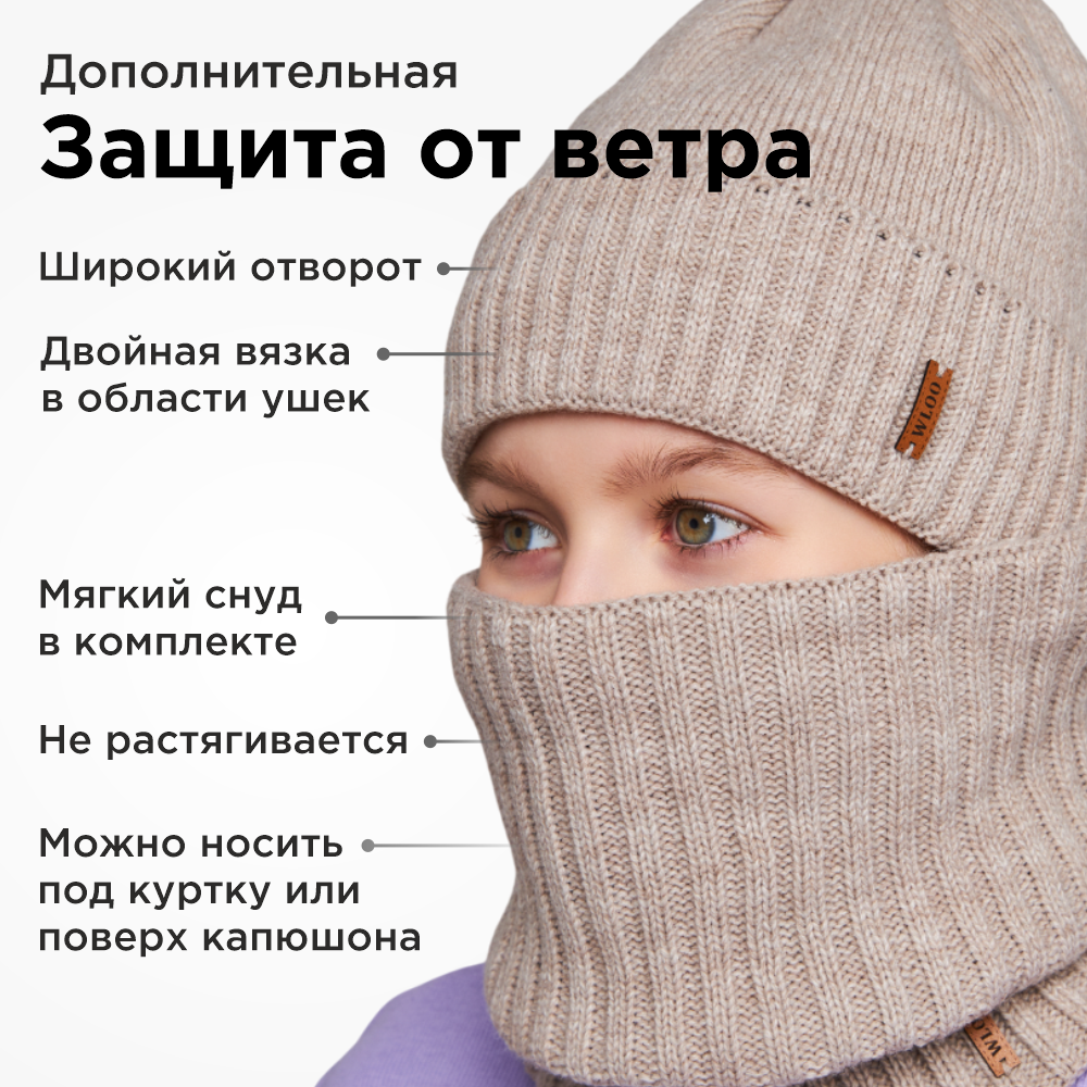 Шапка и снуд Wloo 189822617 - фото 4