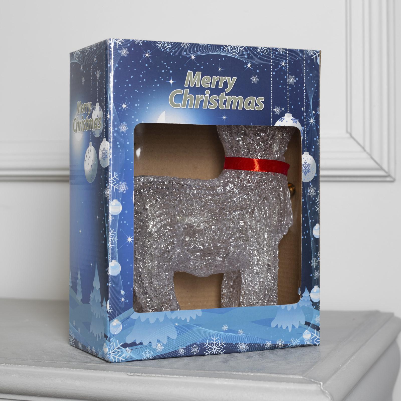 Светодиодная Luazon фигура «Олень с колокольчиком» батарейки ААх2 не в комплекте свечение белое - фото 3