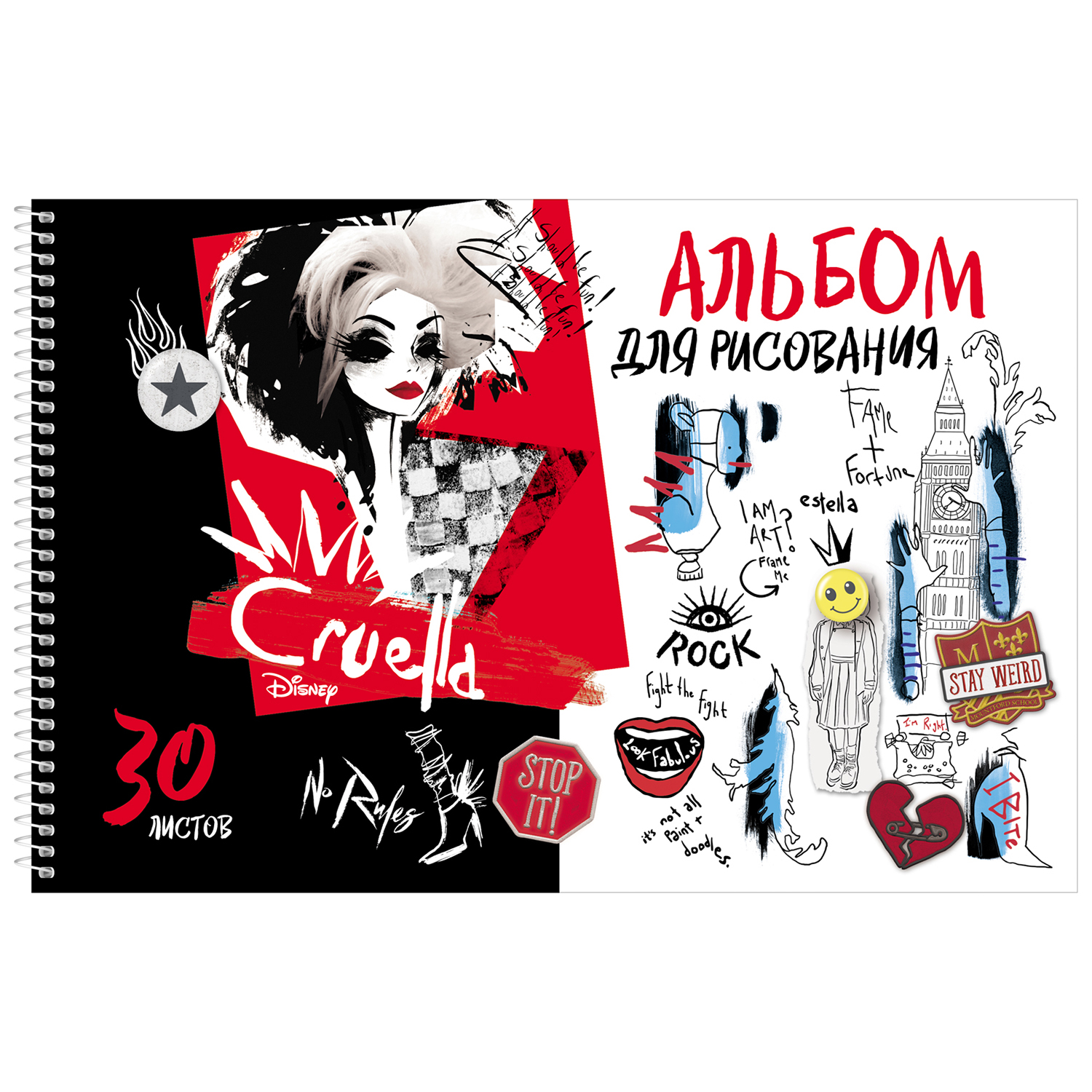 Альбом Hatber А4 30 лист. - фото 4