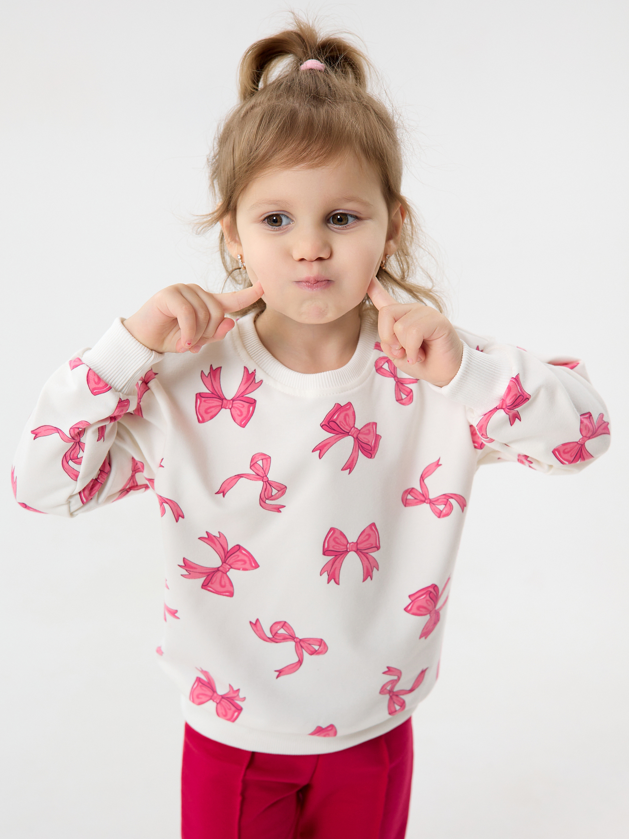 Костюм YAXX 022--Костюм бант/розовый - фото 3