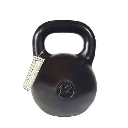 Гиря чугунная KMS sport уральская 12 кг
