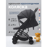 Коляска прогулочная TOMMY Trip черный