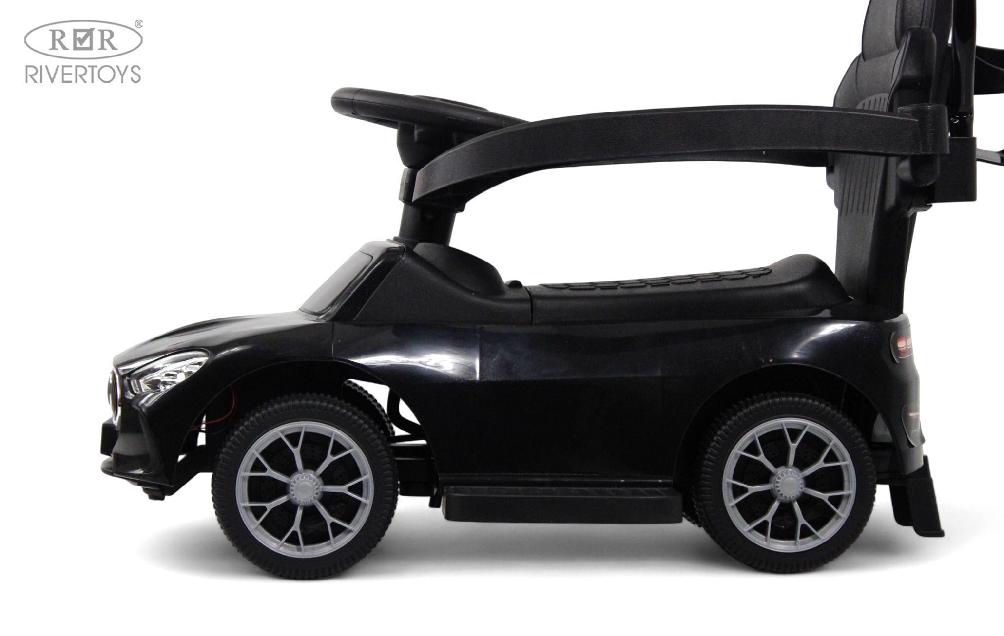 Каталка RIVERTOYS Z005ZZ-M-BLACK черный - фото 12