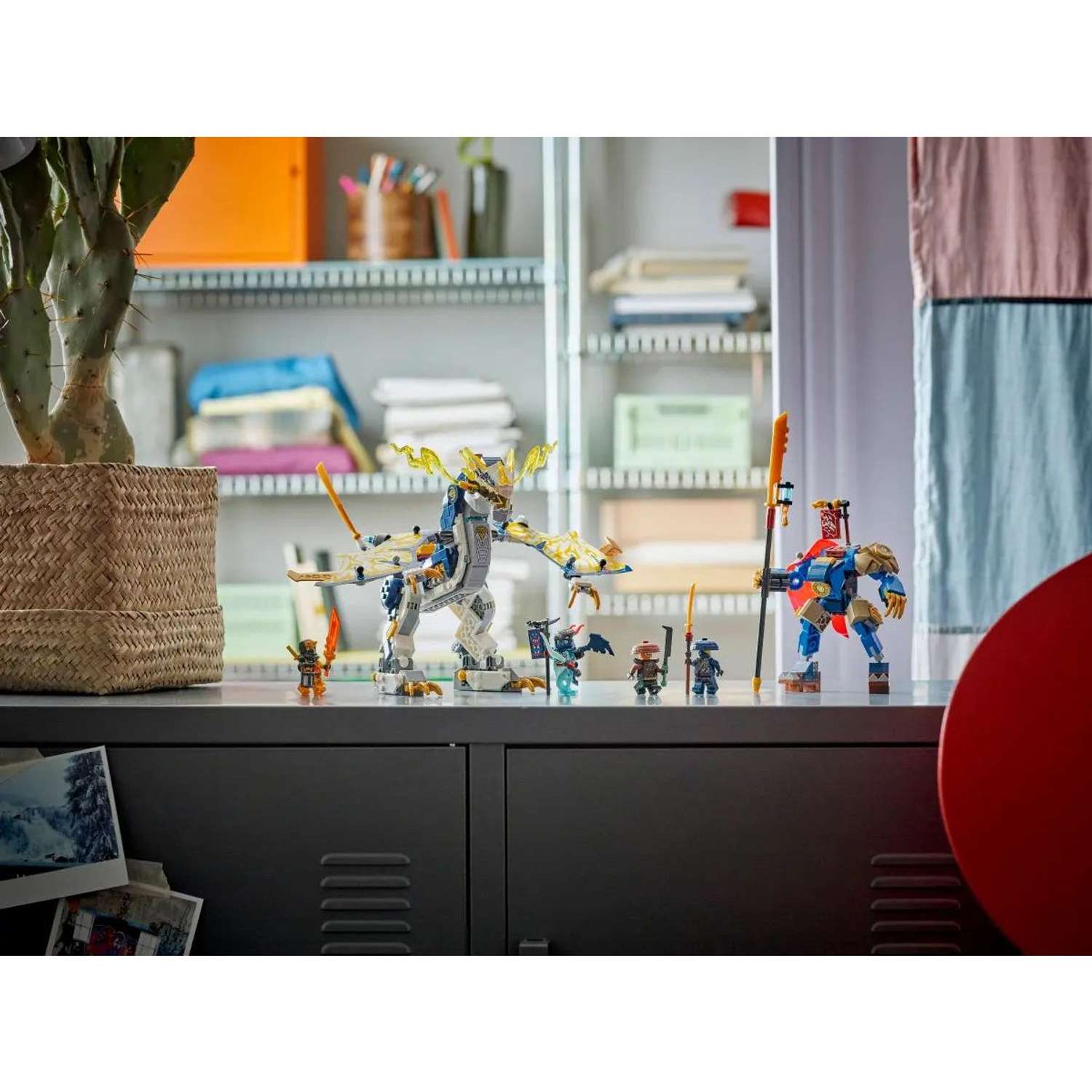 Конструктор LEGO NINJAGO Робот драконий всадник Роуга 584 дет. - фото 8