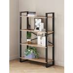 Стеллаж Leset Стилвуд 124 Черный/Дуб крафт золотой