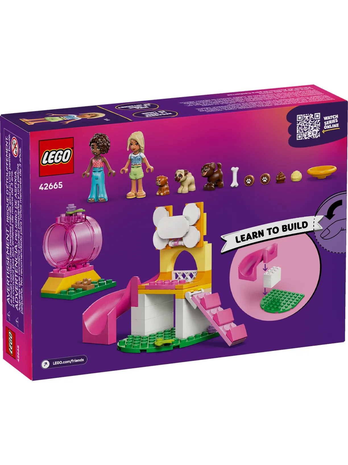 Конструктор LEGO Friends Площадка для щенков 66 дет. - фото 4