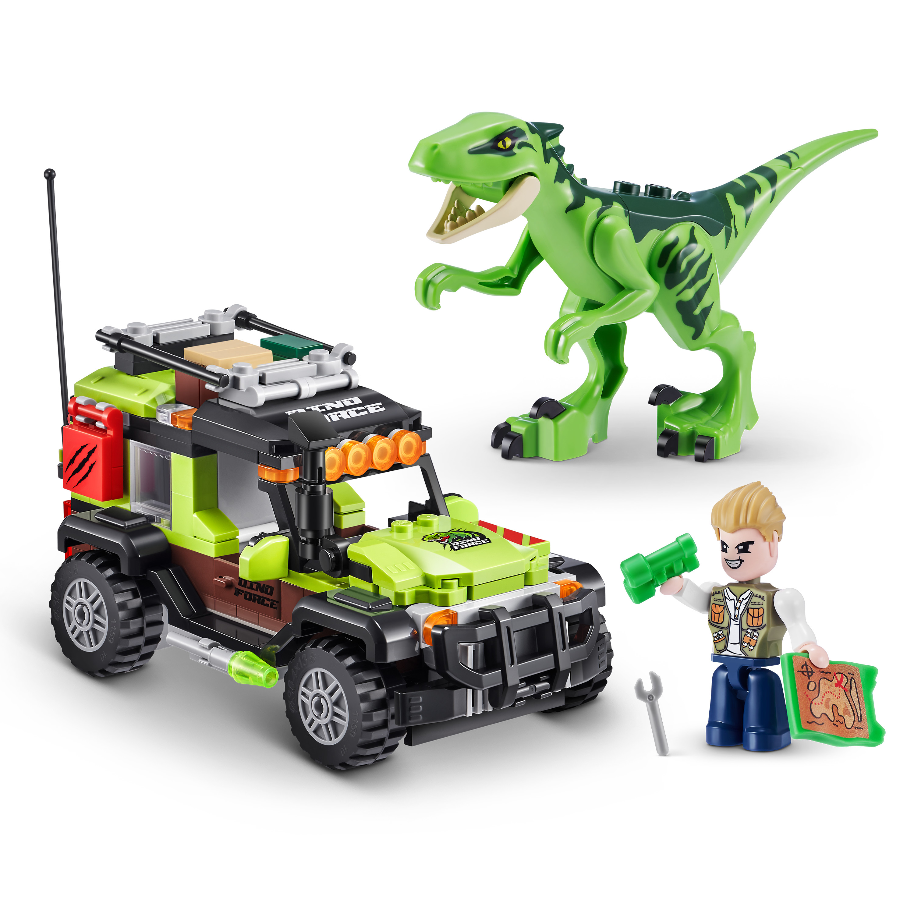 Конструктор Zuru Max Dino Adventure блочный - фото 3