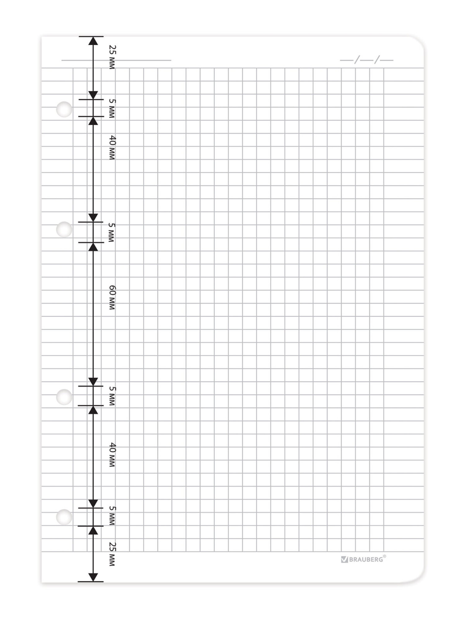 Сменный блок Brauberg клетка 120 лист. - фото 11