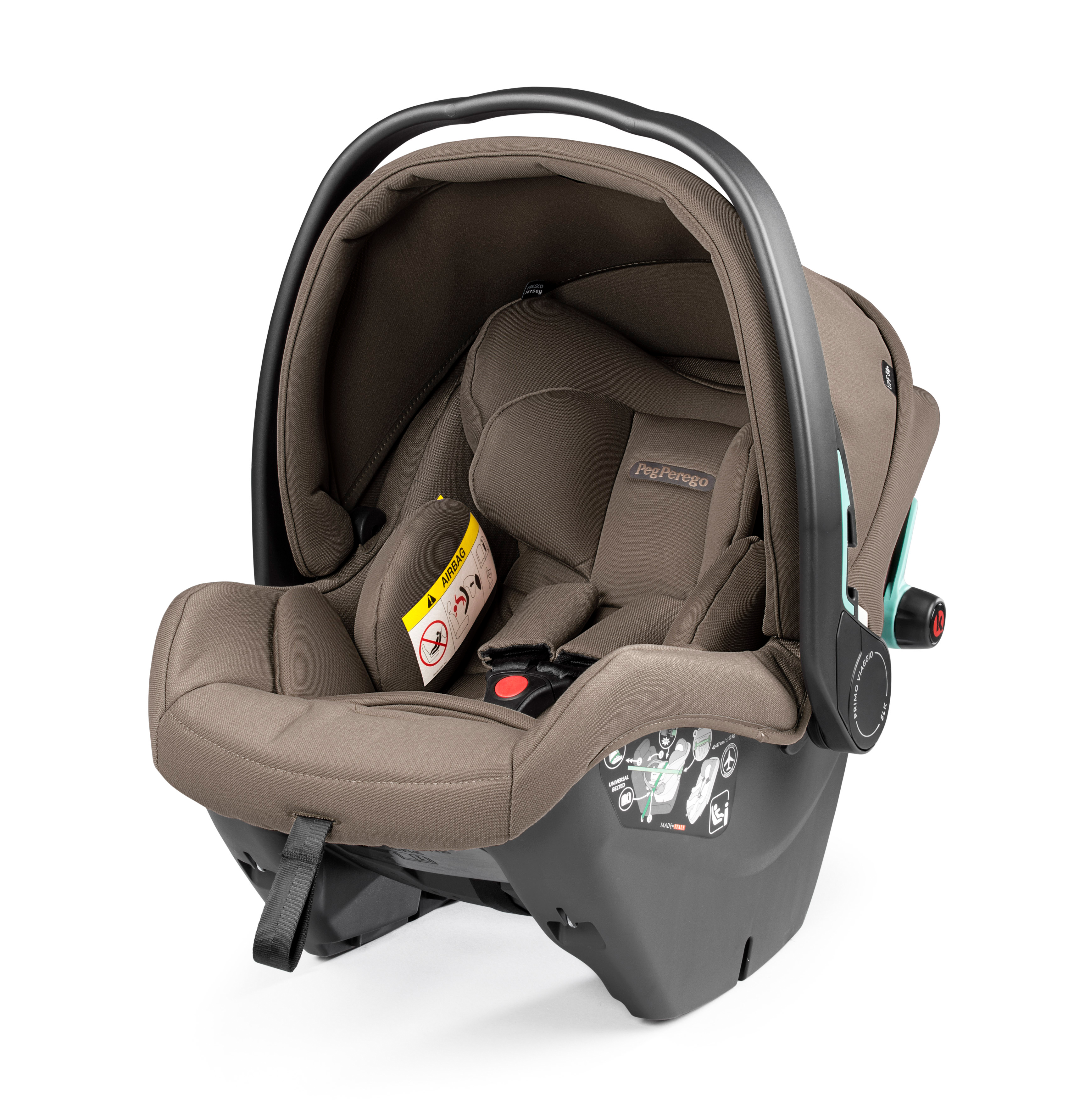 Автокресло Peg-Perego SLK 0 (0 -13 кг) бежевый - фото 1