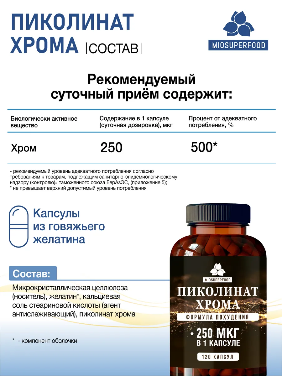 Miosuperfood Миофарм Для сжигания жира - фото 4