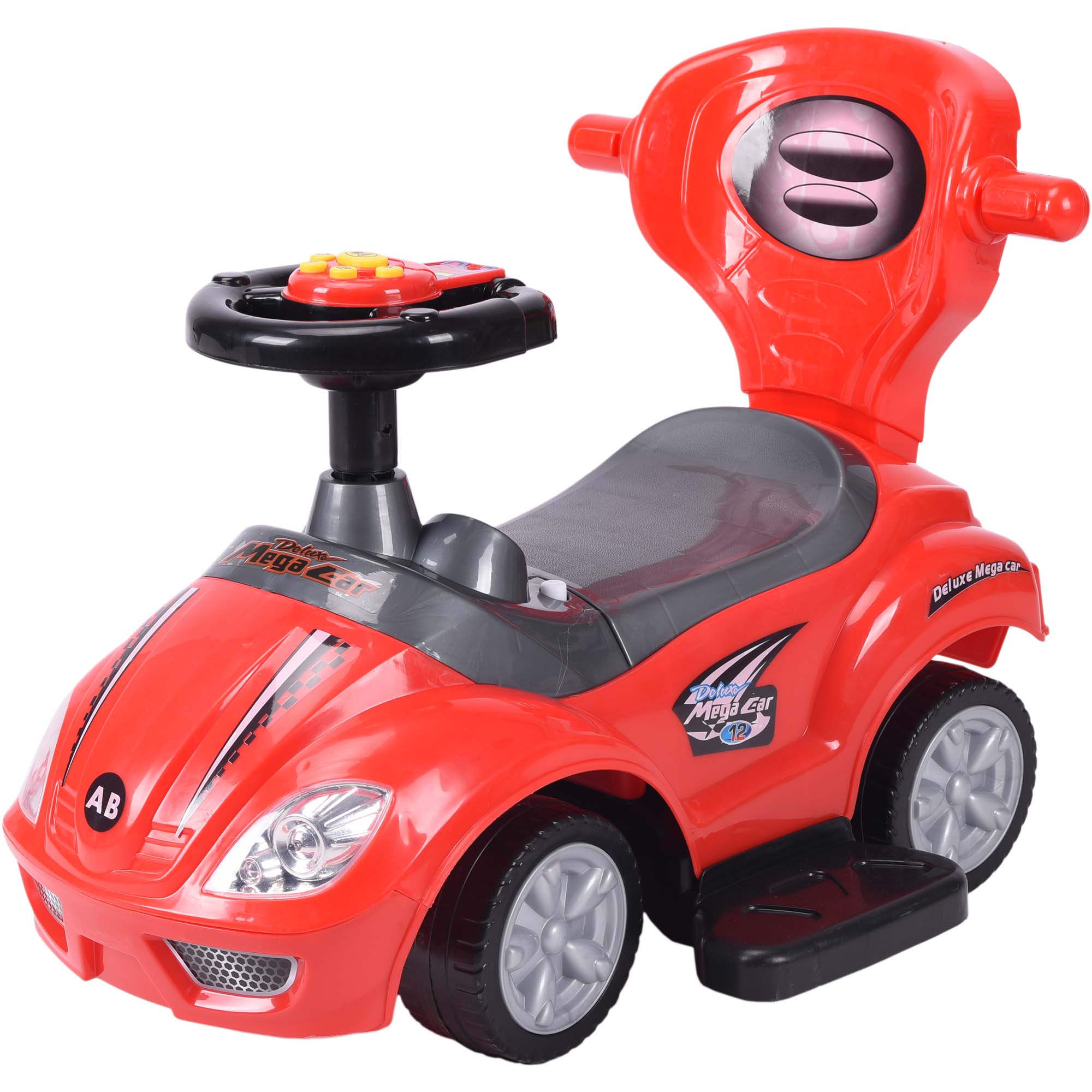 Пушкар Sevillababy Mega Car красный - фото 9