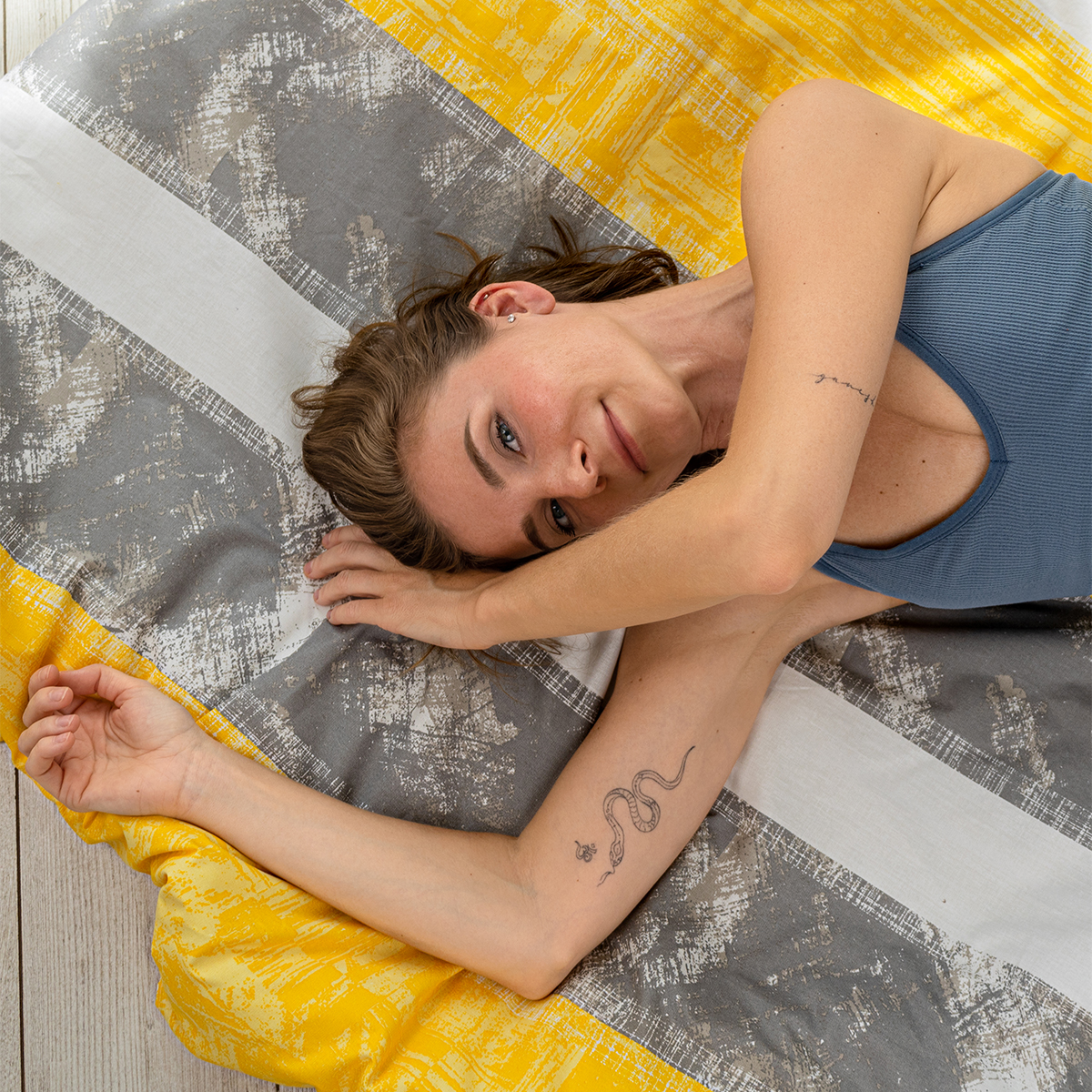 Комплект постельного белья Спал Спалыч Гаста полутораспальный 4 предм. - фото 7