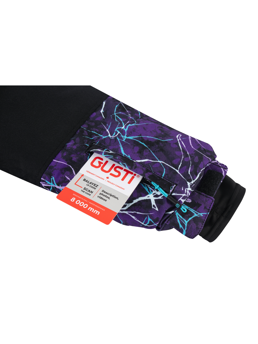 Куртка и полукомбинезон GUSTI GW4GS821-BLACK - фото 11