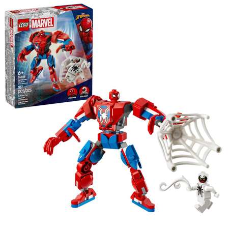Конструктор LEGO Marvel Super Heroes Человек-паук vs Антивенома блочный